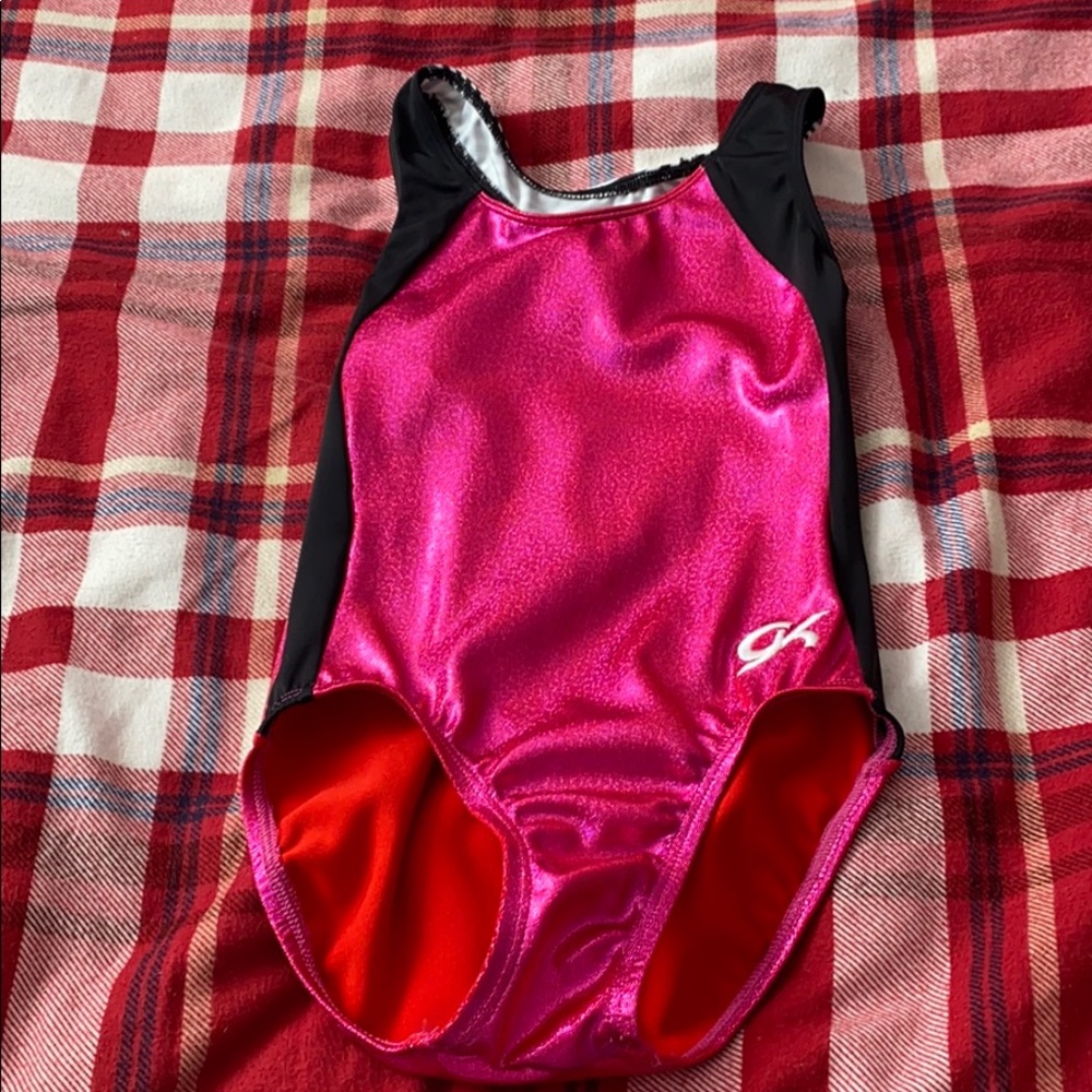 Gk Pink leotard
